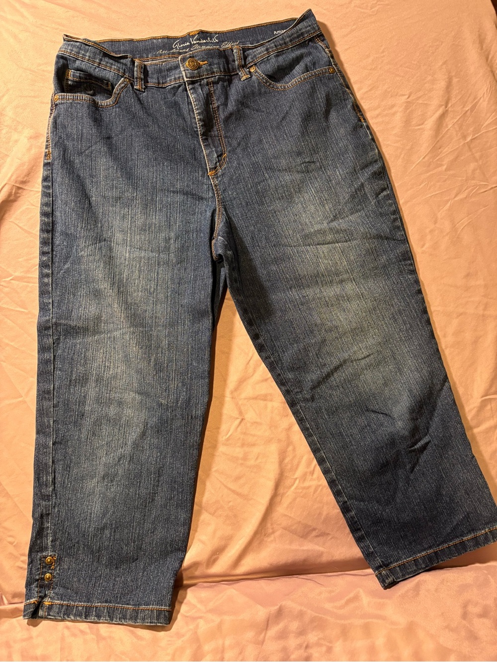 Gloria Vanderbilt Men's Dark Blue Relaxed Straight Jeans